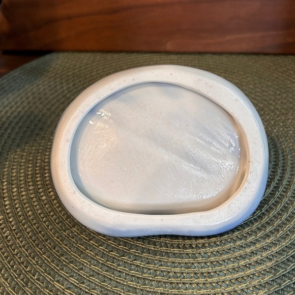 Antique German Porcelain Bears Blue & White Trinket Dish Circa Mid to Late 1800s - Picture 8 of 11